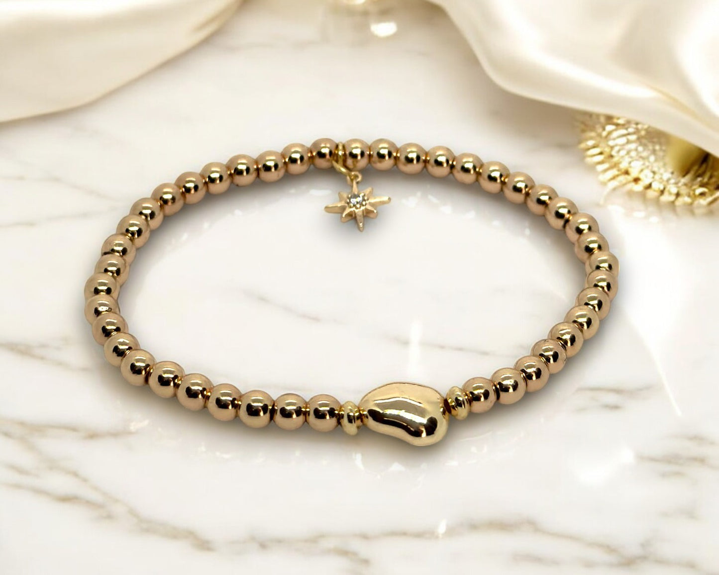 Bracelet Femme - Hématite Dorée