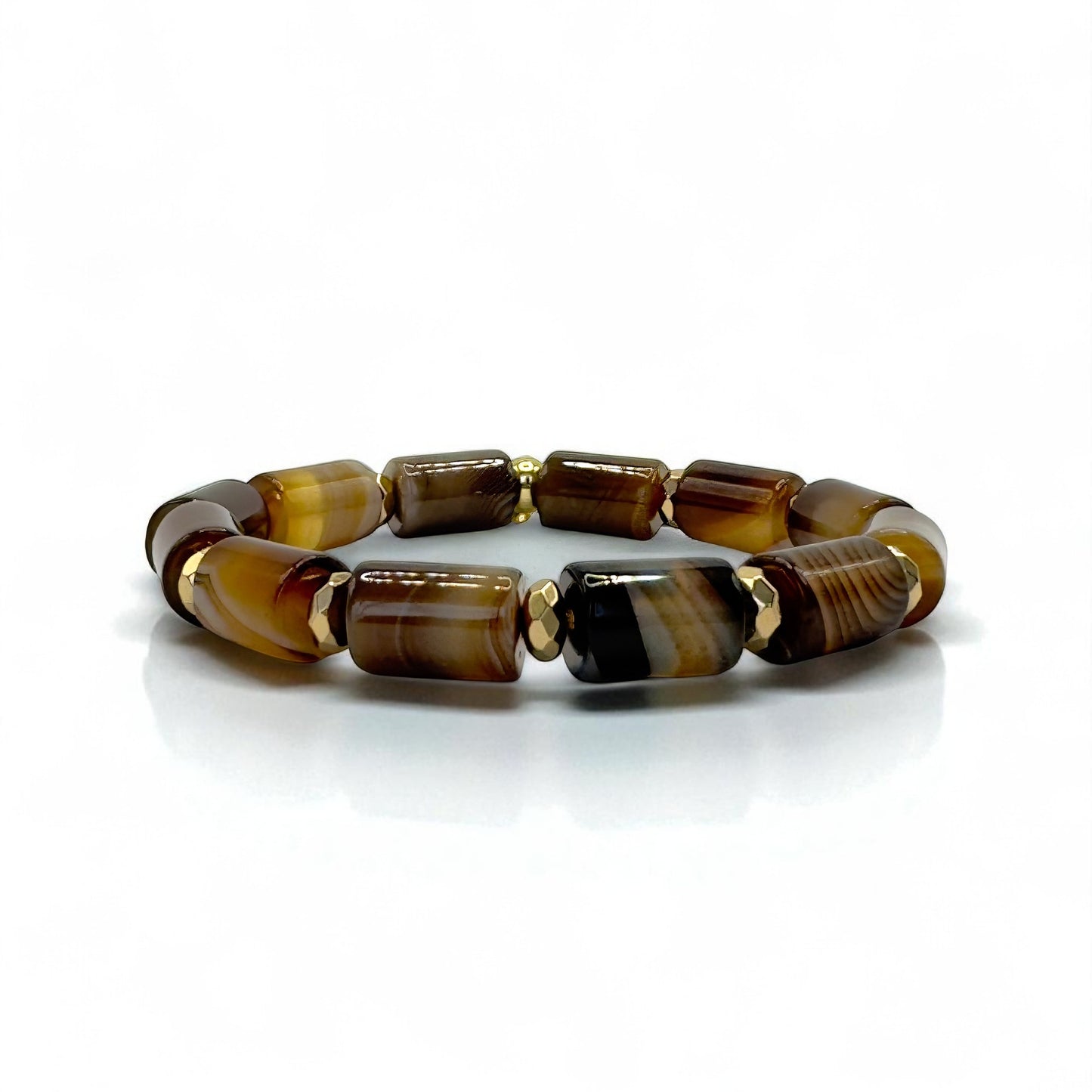Bracelet Femme - Agate Café