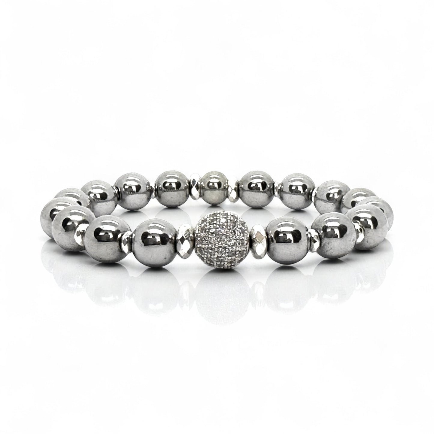 Bracelet Femme - Hématite Silver