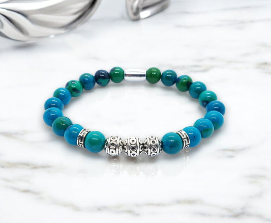 Bracelet Homme Chrysocolle