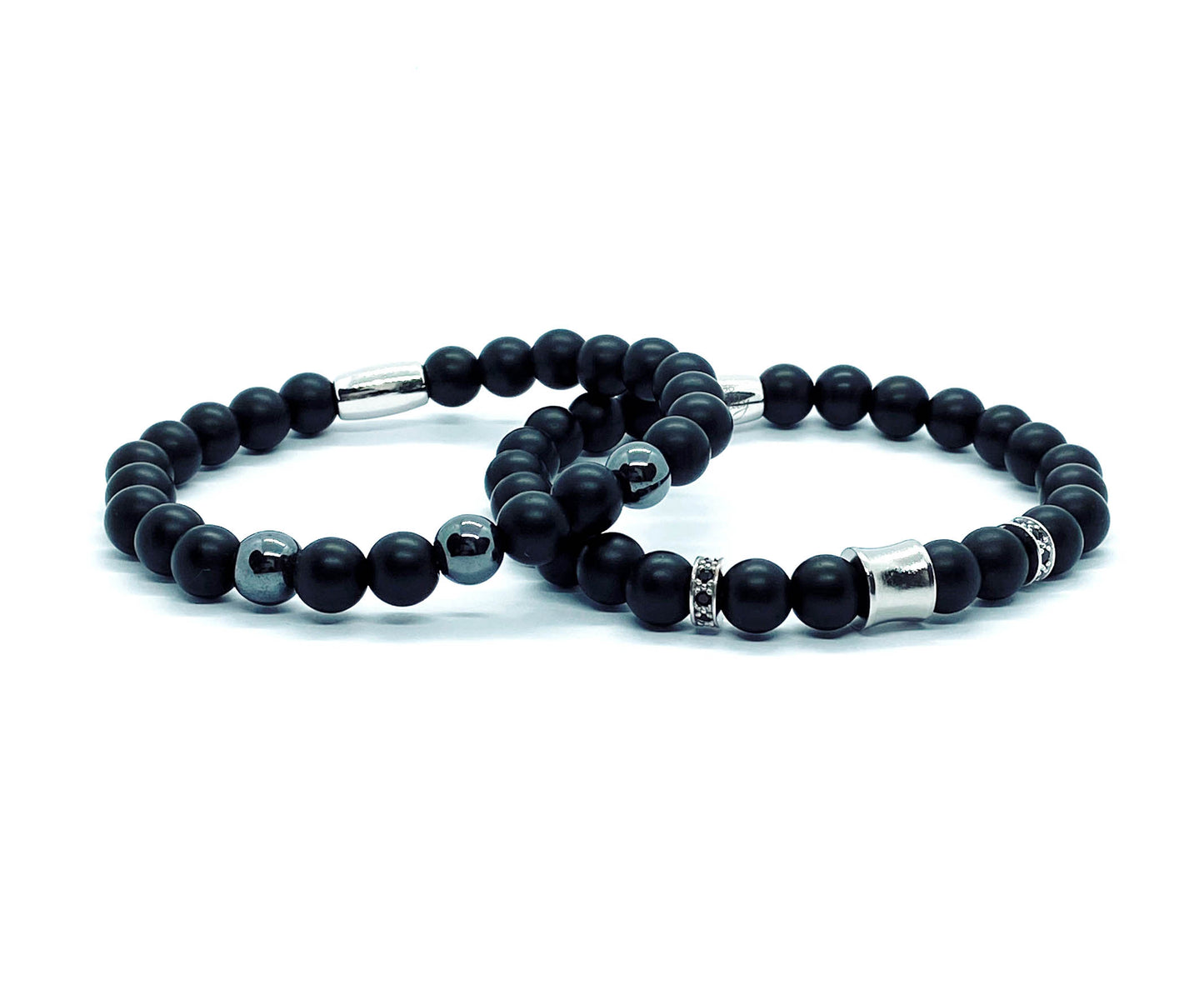 Bracelets Homme - Onyx Duo