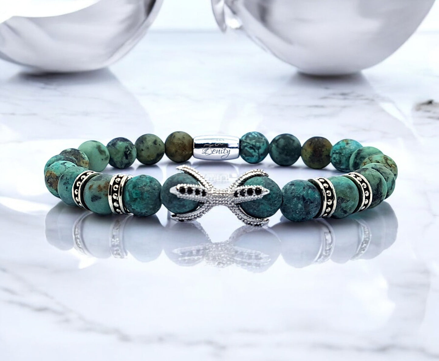 Bracelet Homme Turquoise d'Afrique