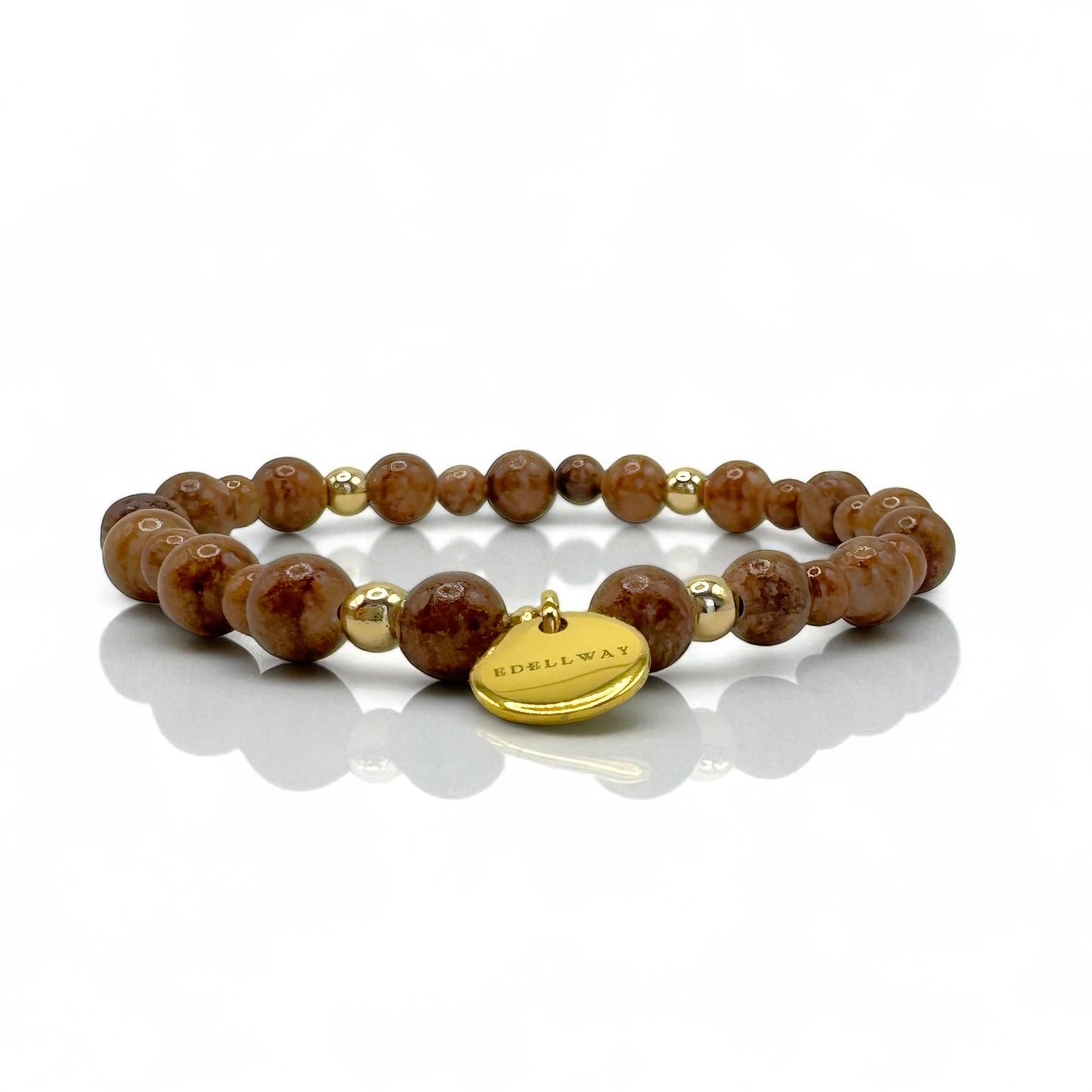 Bracelet Femme - Jade Marron