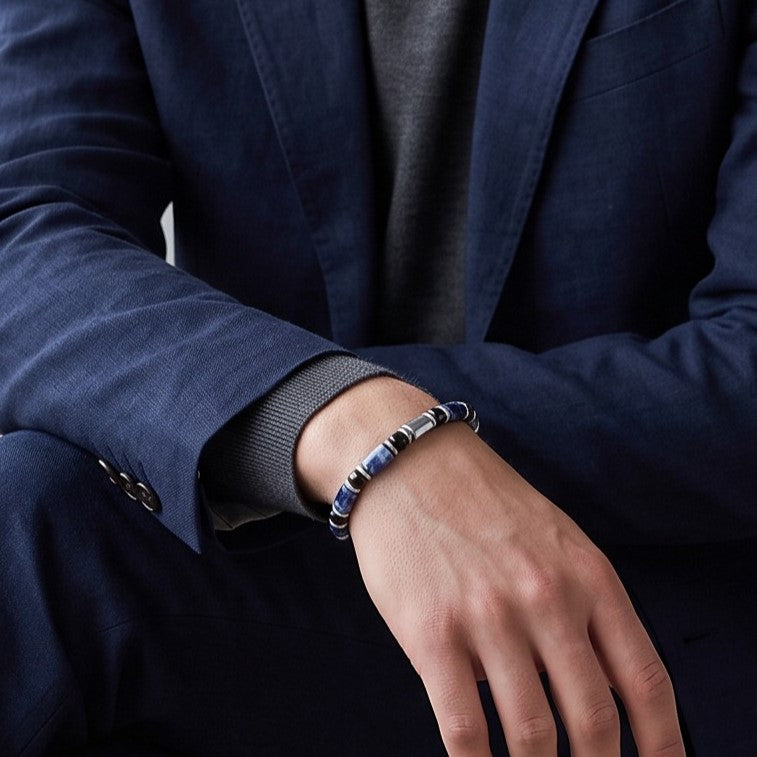 Bracelet Homme - Sodalite II