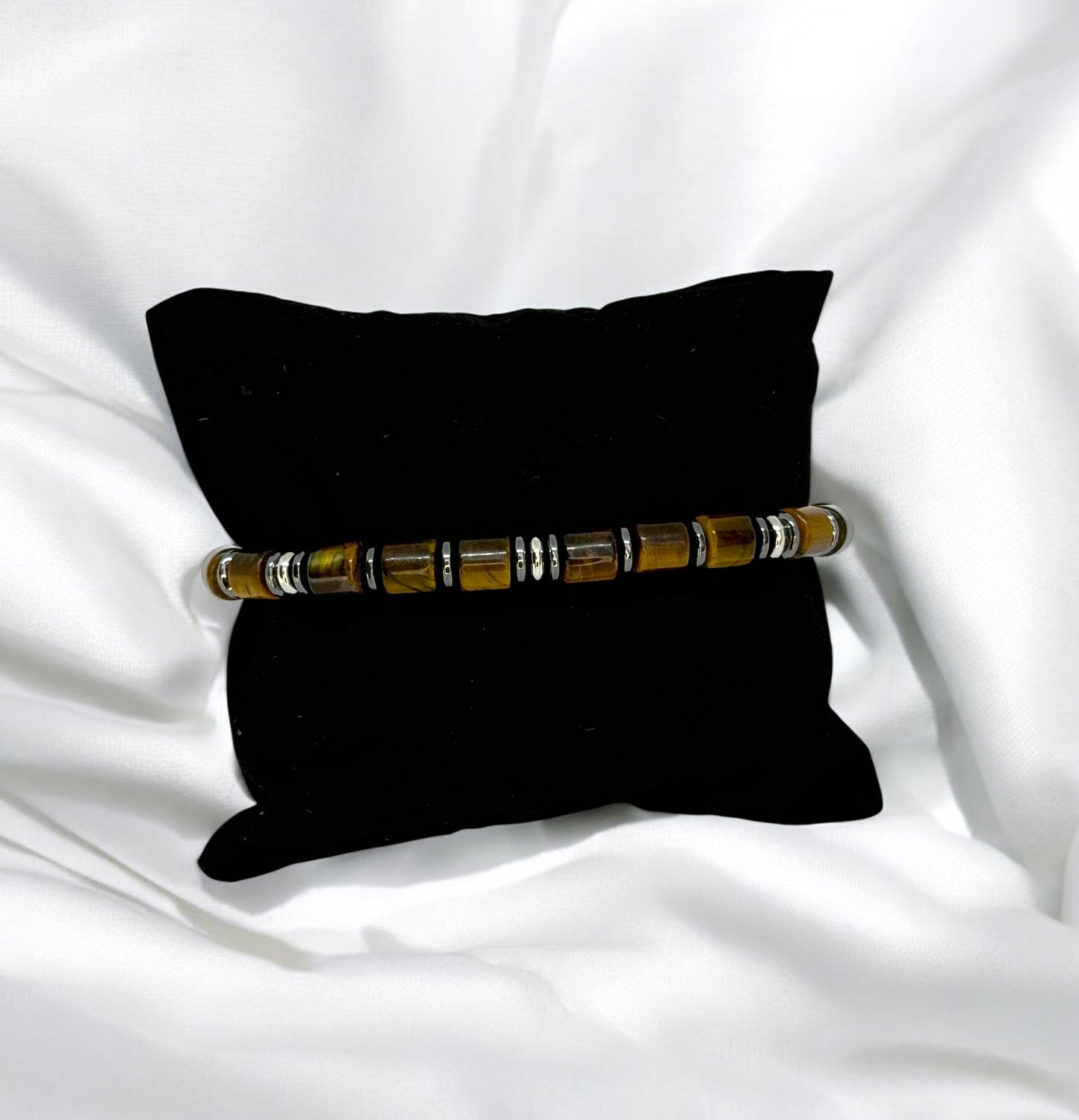 Bracelet Homme - Œil de Tigre