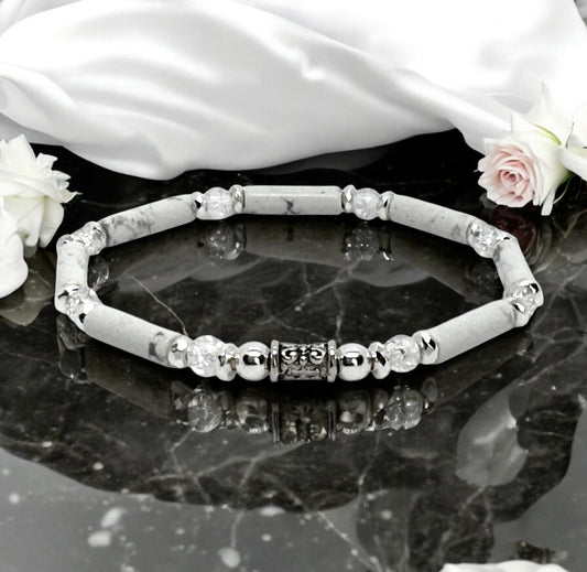 Bracelet Femme - Howlite