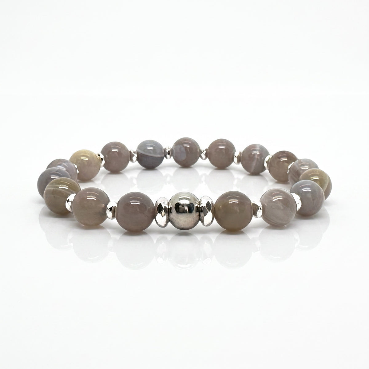 Bracelet Femme - Agate Rayée