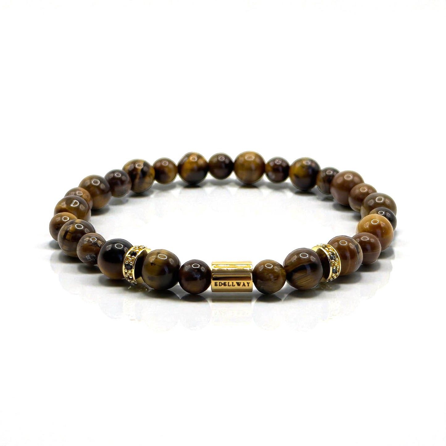 Bracelet Homme - Œil de Tigre II