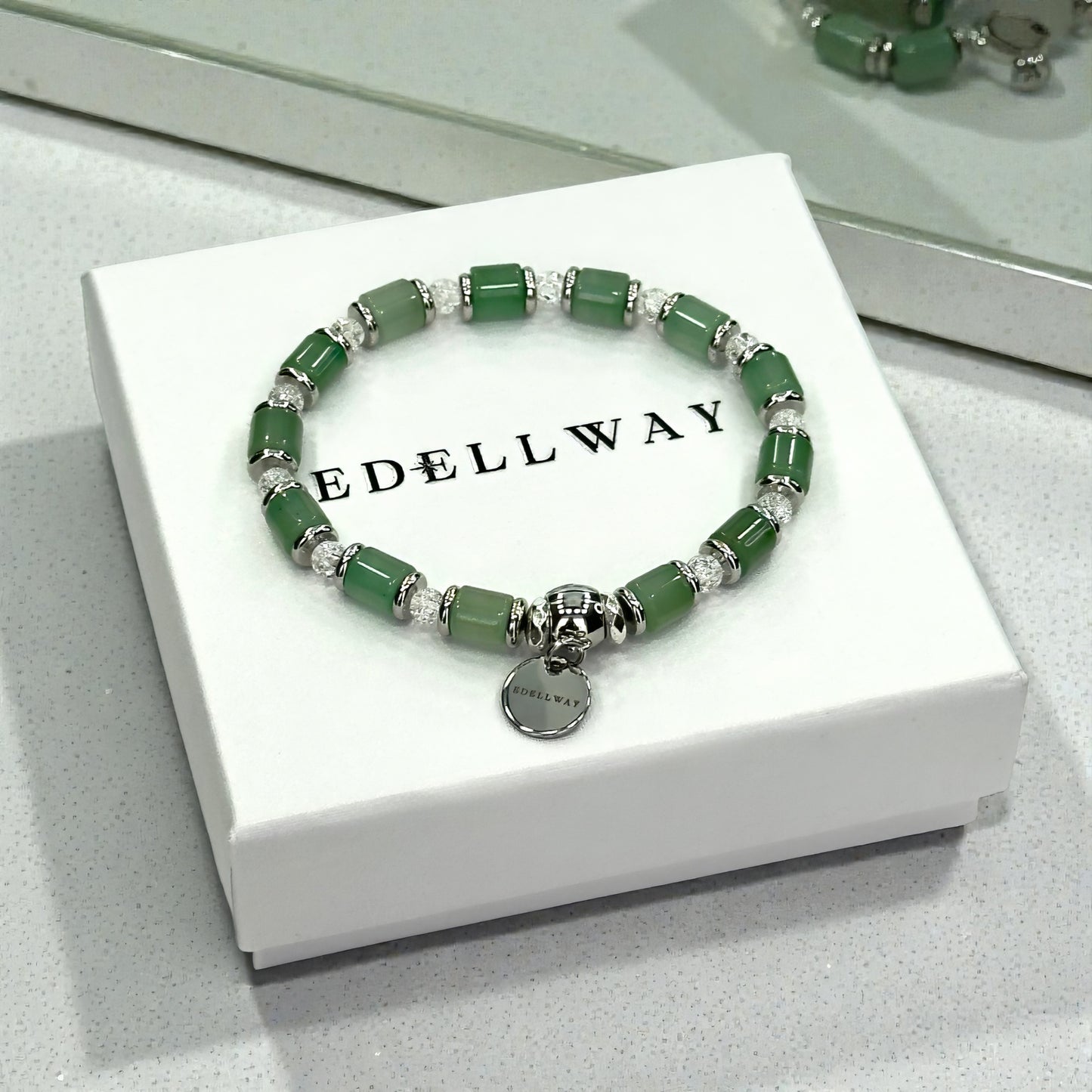 Bracelet Femme - Aventurine Verte