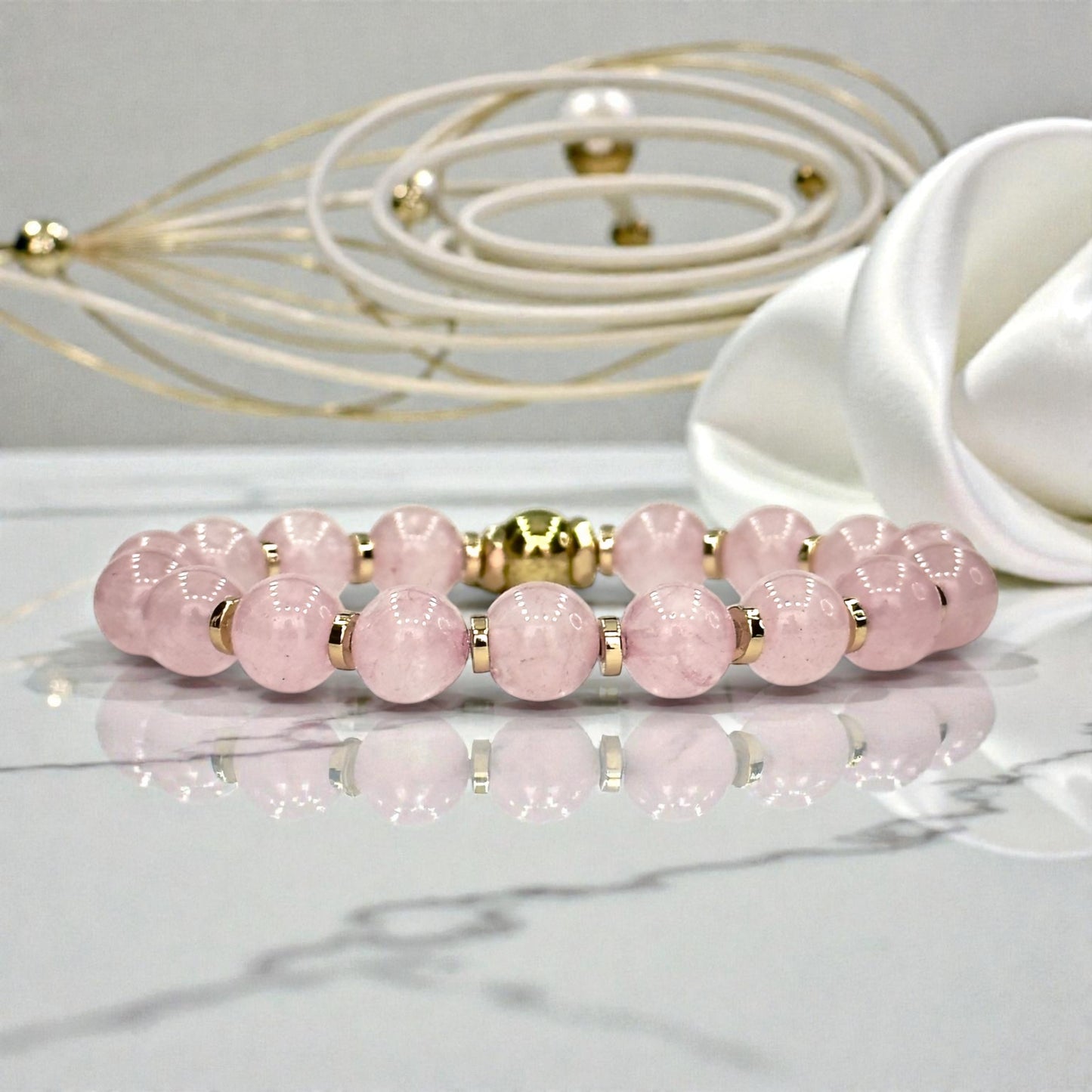 Bracelet Femme - Quartz Rose II