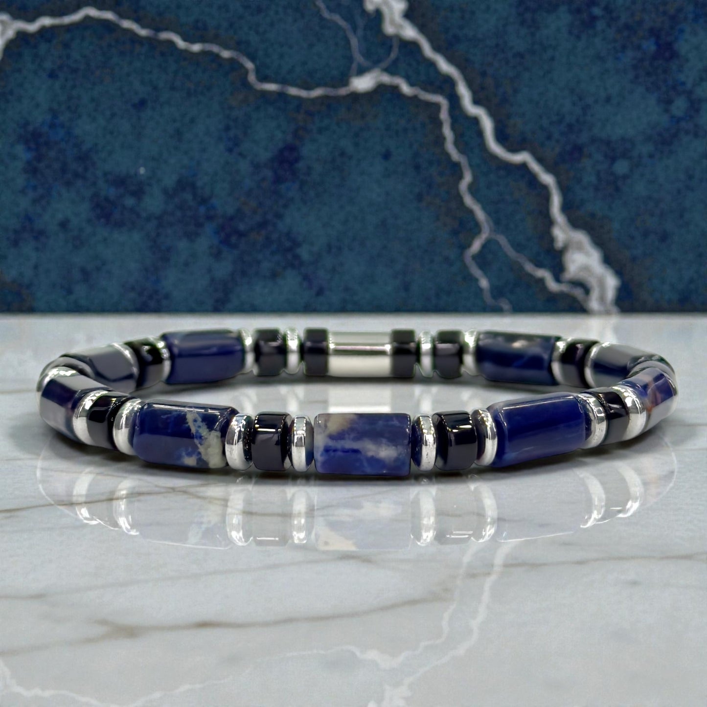 Bracelet Homme - Sodalite II
