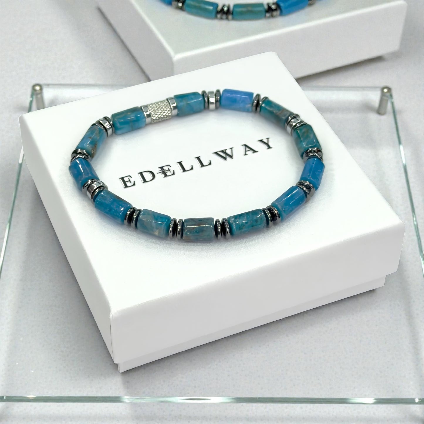 Bracelet Homme en Apatite