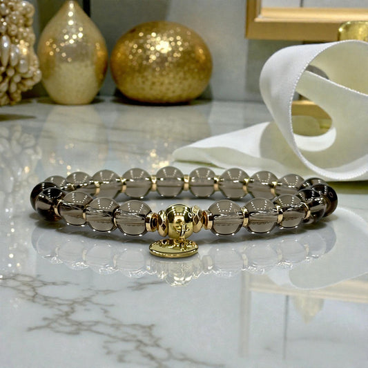 Bracelet Femme - Quartz Fumé