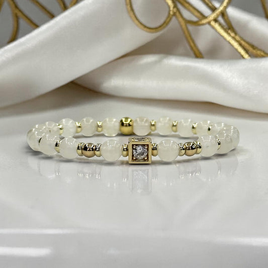 Bracelet Femme - Quartz Blanc