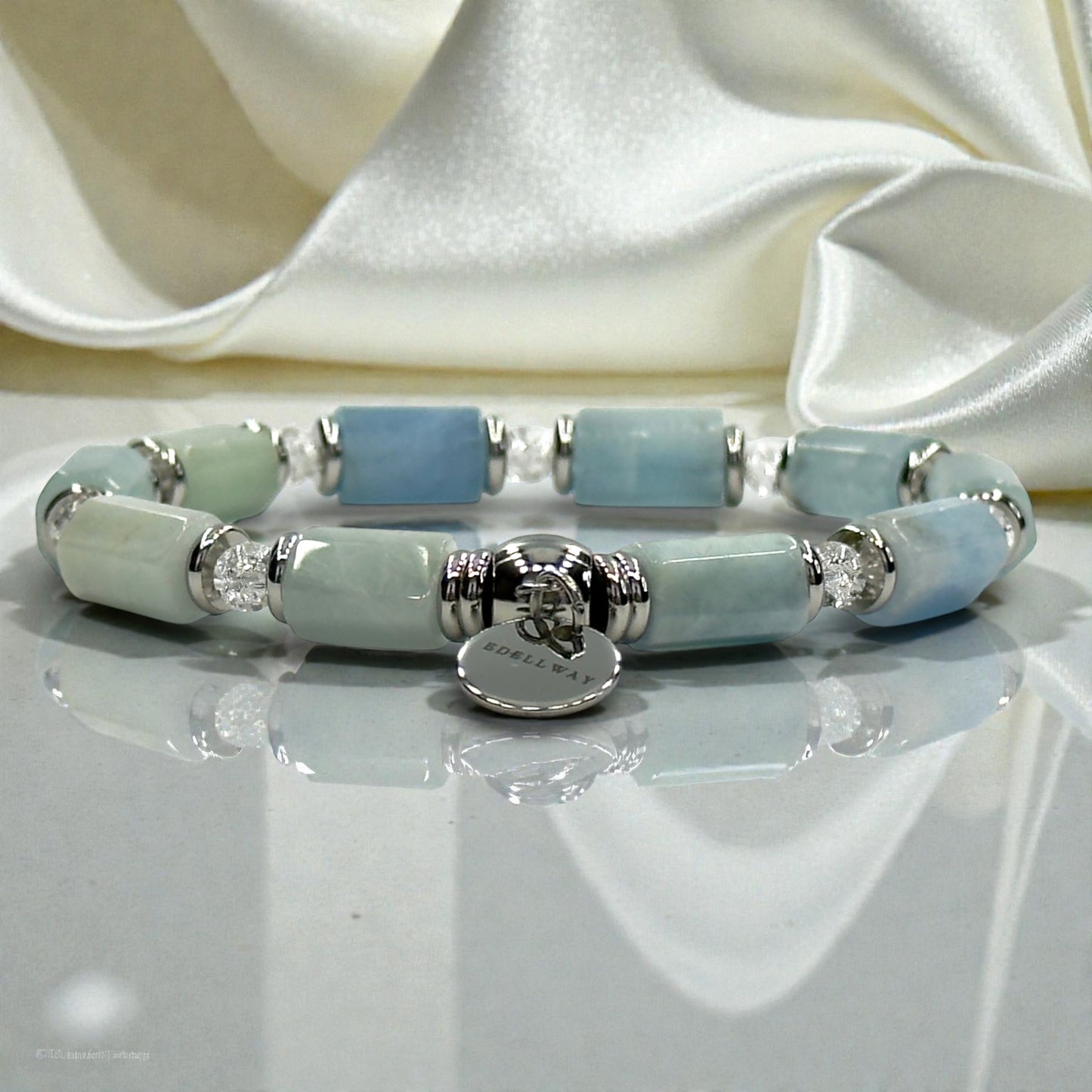 Bracelet Femme en Aigue Marine