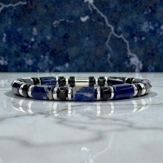 Bracelet Homme - Sodalite II