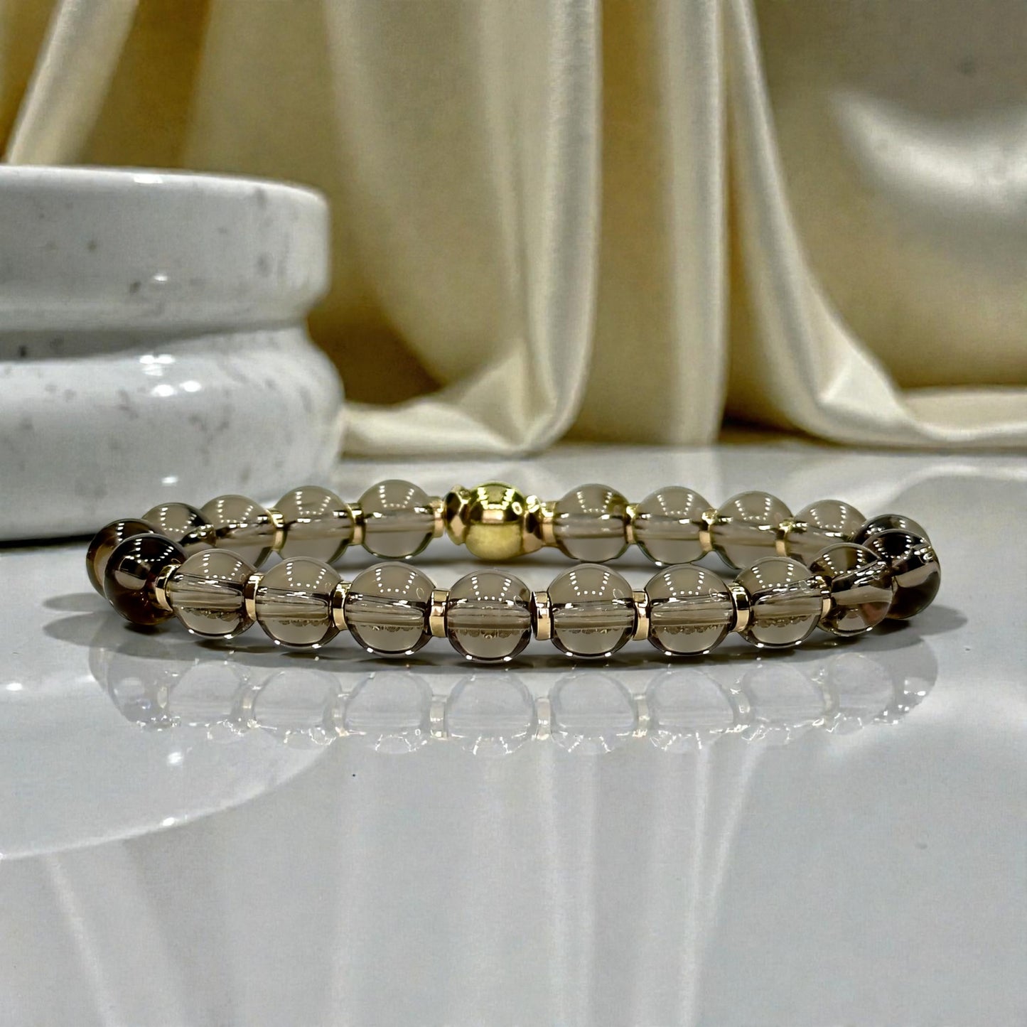 Bracelet Femme - Quartz Fumé