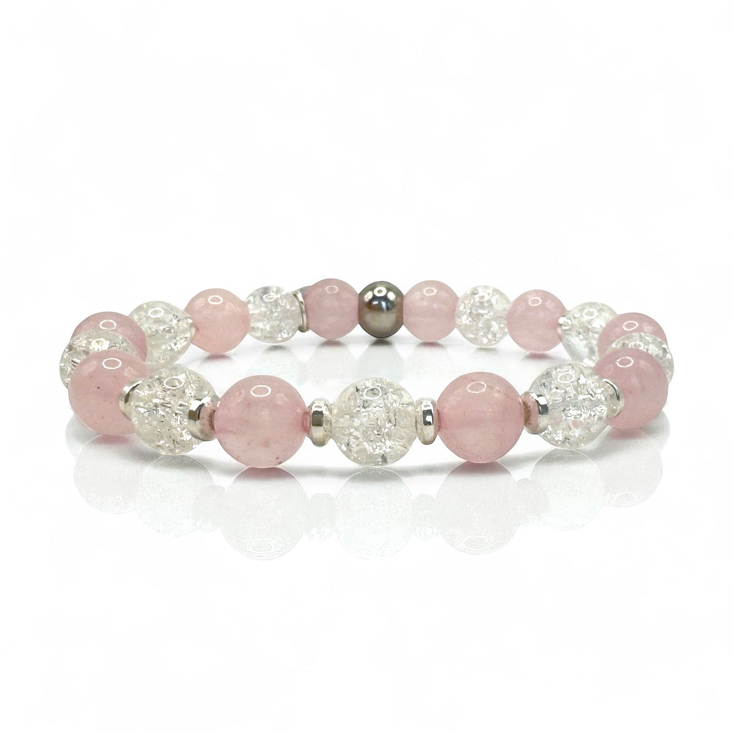 Bracelet Femme - Quartz Rose