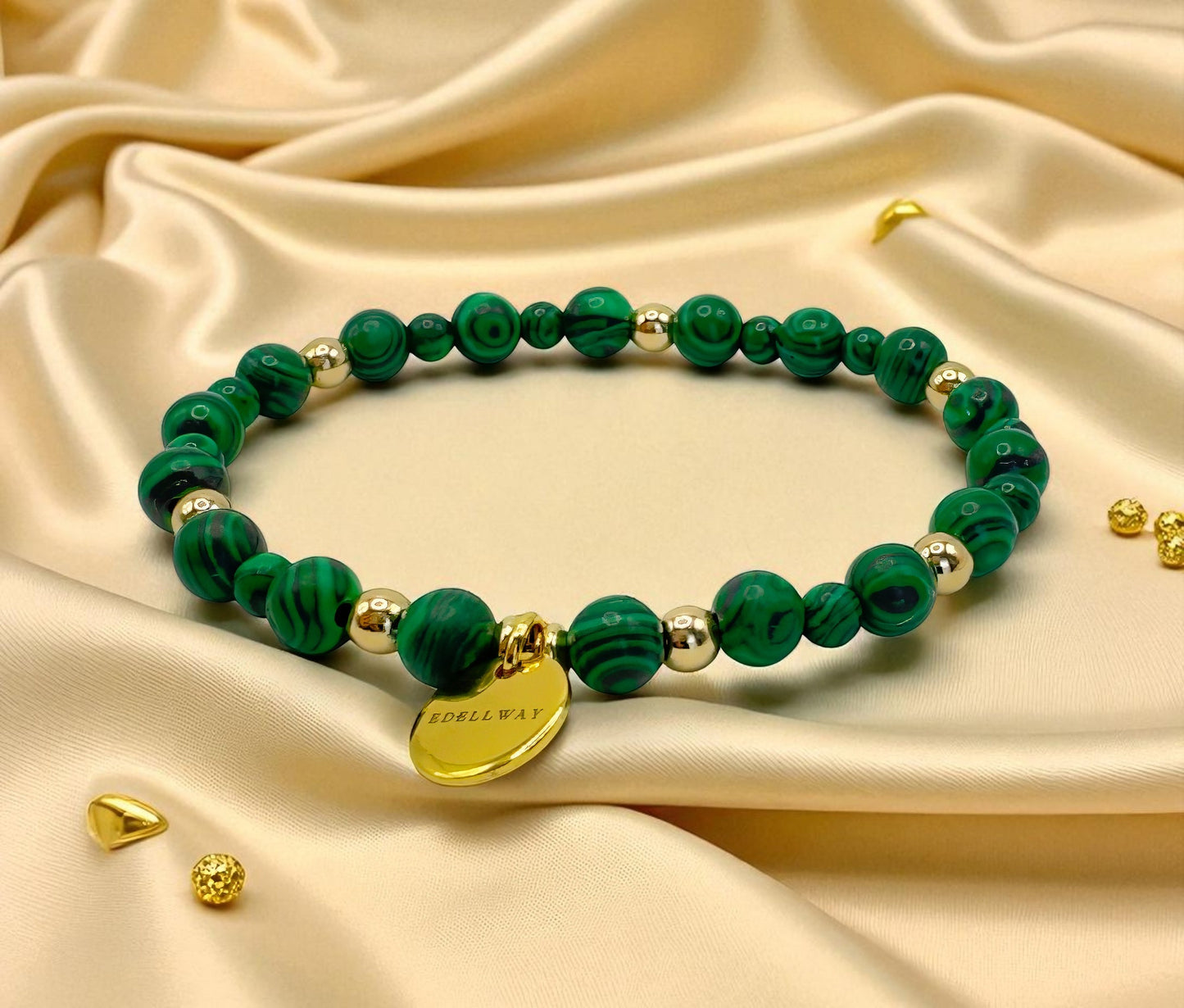 Bracelet Femme - Malachite
